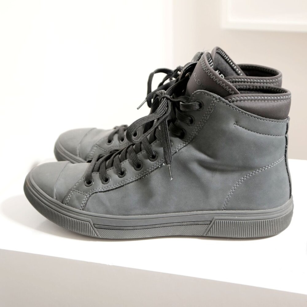 Men's Slate Blue Grey High Top Sneakers 👞 ALDO